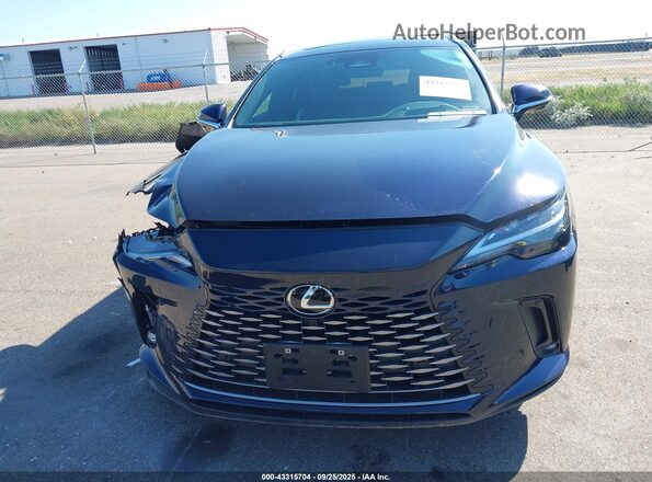 2T2BBMCA4RC046864 2024 LEXUS RX 350H Blue Սարքավորումների վահանակի տեսք