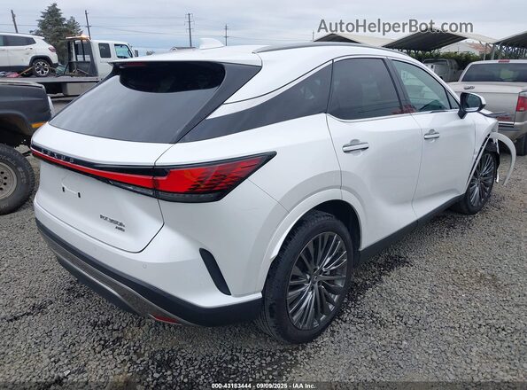 2T2BBMCA6RC031959 2024 LEXUS RX 350H Белый Задняя правая четверть