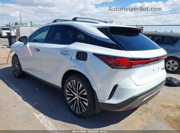 2T2BBMCA8SC084734 2025 LEXUS RX 350H Белый Задняя левая четверть
