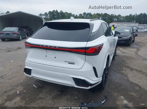 2T2BCMEA9RC016091 2024 LEXUS RX 500H White Rear right