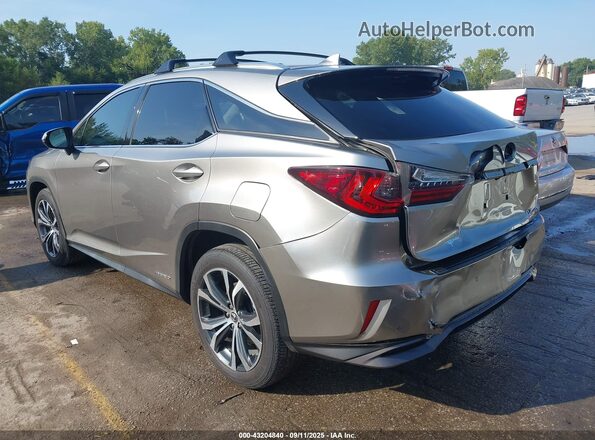 2T2BGMCA6KC040460 2019 LEXUS RX 450H Gray Tył lewy