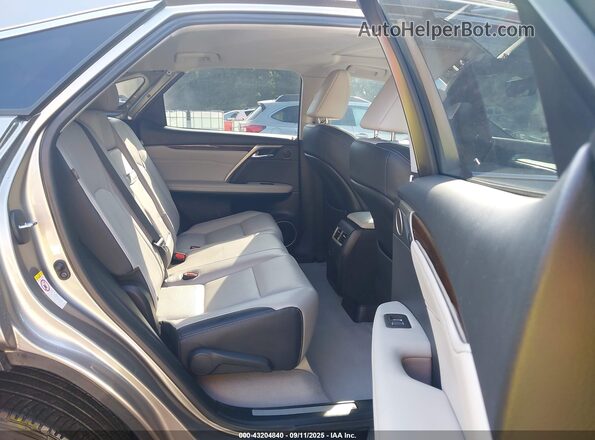 2T2BGMCA6KC040460 2019 LEXUS RX 450H Gray Widok naklejki z numerem VIN