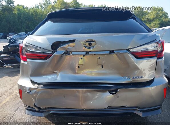 2T2BGMCA6KC040460 2019 LEXUS RX 450H Gray Widok z przodu