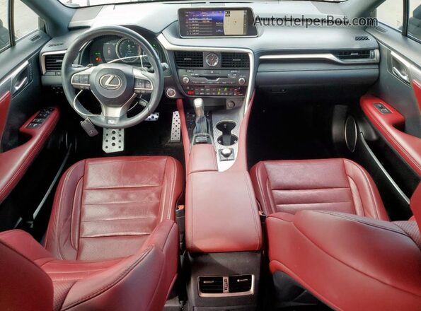 2T2BZMCA6JC141068 2018 LEXUS RX Black 