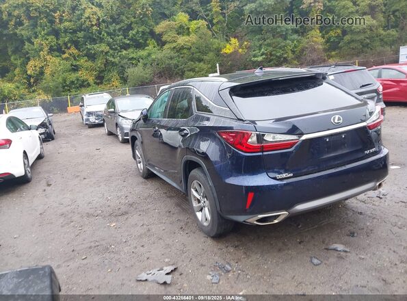 2T2BZMCAXKC202472 2019 LEXUS RX 350 Blue უკანა მარცხენა