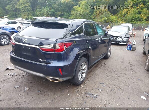 2T2BZMCAXKC202472 2019 LEXUS RX 350 Blue უკანა მარჯვენა