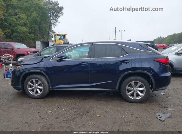 2T2BZMCAXKC202472 2019 LEXUS RX 350 Blue უკანა სალონის ხედი