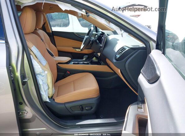 2T2GGCEZ4SC086629 2025 LEXUS NX 350 Gray Widok wnętrza z przodu