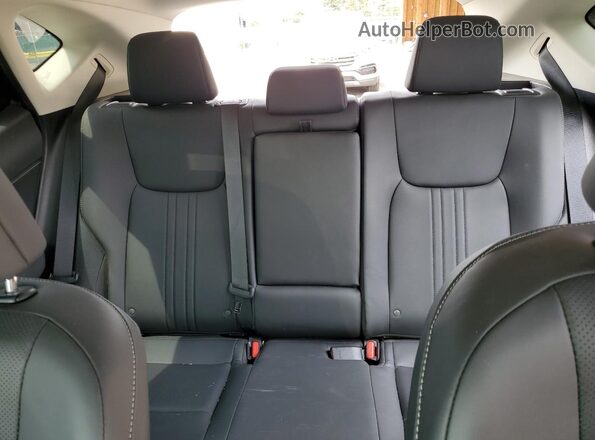 2T2GGCEZ6NC002122 2022 LEXUS NX Black Vista de los asientos traseros