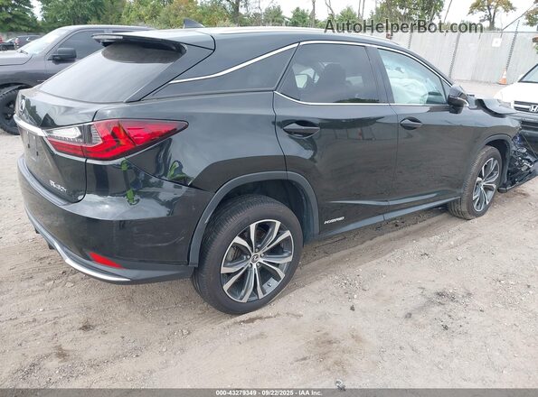 2T2HGMDA0NC074245 2022 LEXUS RX 450H Черный Задняя правая четверть