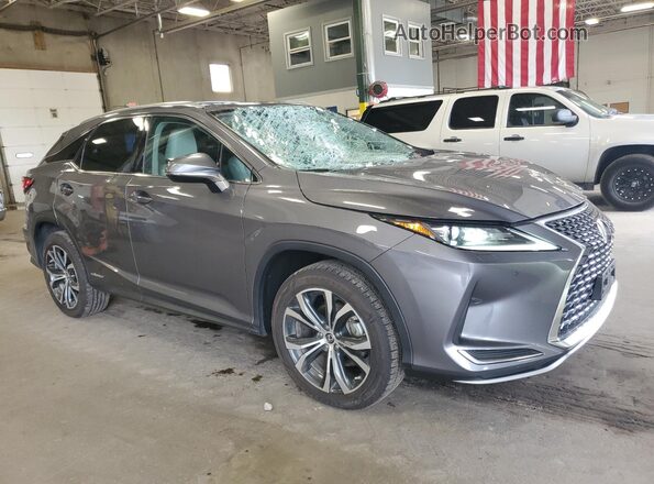 2T2HGMDAXMC057077 2021 LEXUS RX Gray 