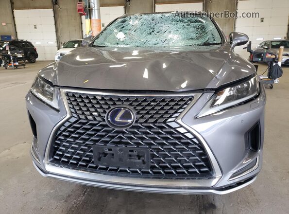 2T2HGMDAXMC057077 2021 LEXUS RX Gray 