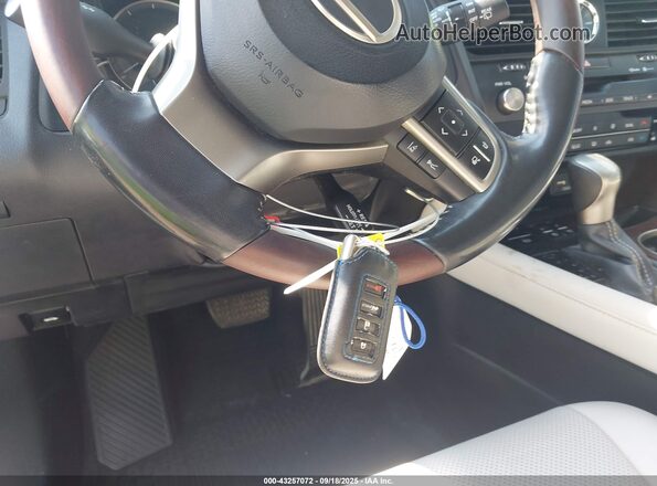 2T2HZMAA0LC155192 2020 LEXUS RX White Вид панелі приладів