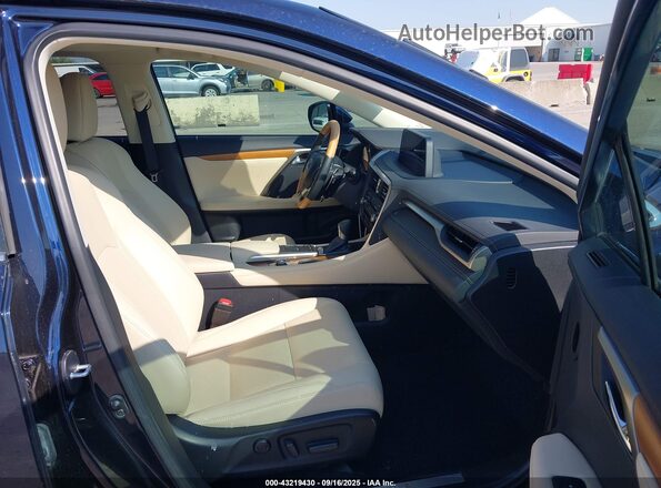 2T2HZMAA3NC252518 2022 LEXUS RX 350 Blue Widok wnętrza z przodu