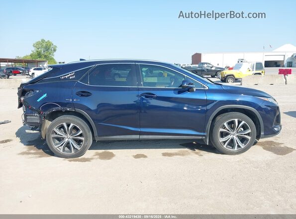 2T2HZMAA3NC252518 2022 LEXUS RX 350 Blue Widok wnętrza 360 stopni