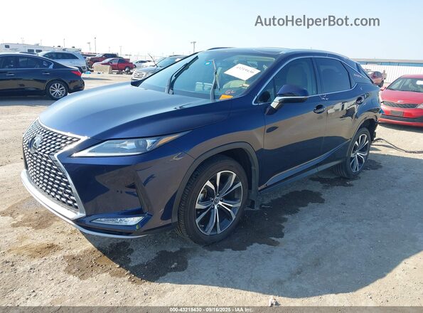 2T2HZMAA3NC252518 2022 LEXUS RX 350 Blue Przód lewy