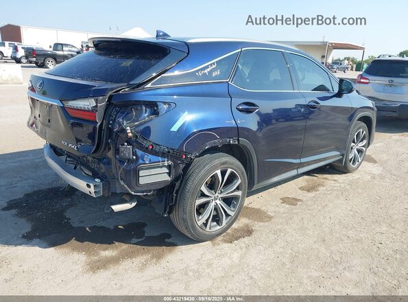 2T2HZMAA3NC252518 2022 LEXUS RX 350 Blue Tył prawy