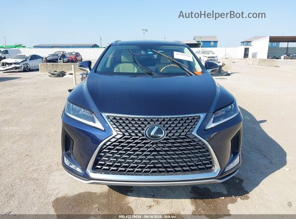2T2HZMAA3NC252518 2022 LEXUS RX 350 Blue Widok wnętrza z tyłu