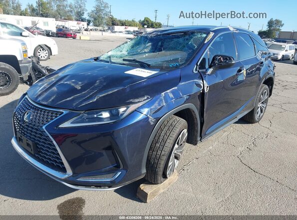 2T2HZMAA4LC171153 2020 LEXUS RX 350 Dark Blue Передняя левая четверть