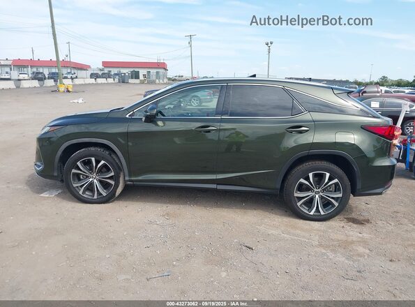 2T2HZMAA4MC218599 2021 LEXUS RX 350 Green Widok wnętrza z tyłu