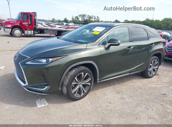 2T2HZMAA4MC218599 2021 LEXUS RX 350 Green Przód lewy