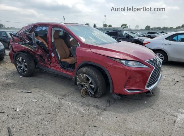 2T2HZMDA0MC280223 2021 LEXUS RX Красный Передняя правая четверть