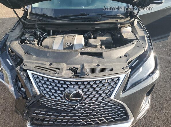 2T2HZMDA2LC222418 2020 LEXUS RX Black Engine compartment view