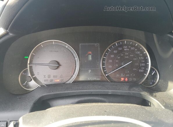 2T2HZMDA2LC222418 2020 LEXUS RX Black Instrument cluster view