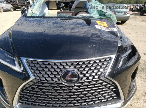 2T2HZMDA5LC234630 2020 LEXUS RX Black ძრავის განყოფილების ხედი