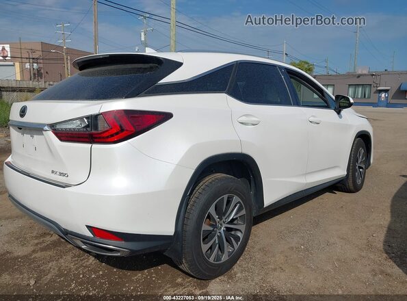 2T2HZMDA5LC239987 2020 LEXUS RX 350 Белый Задняя правая четверть