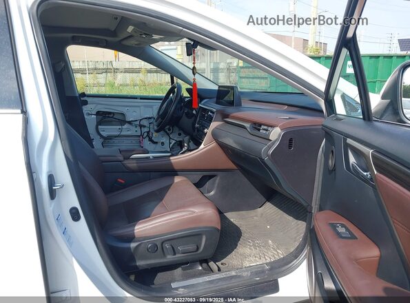 2T2HZMDA5LC239987 2020 LEXUS RX 350 Белый Вид салона спереди
