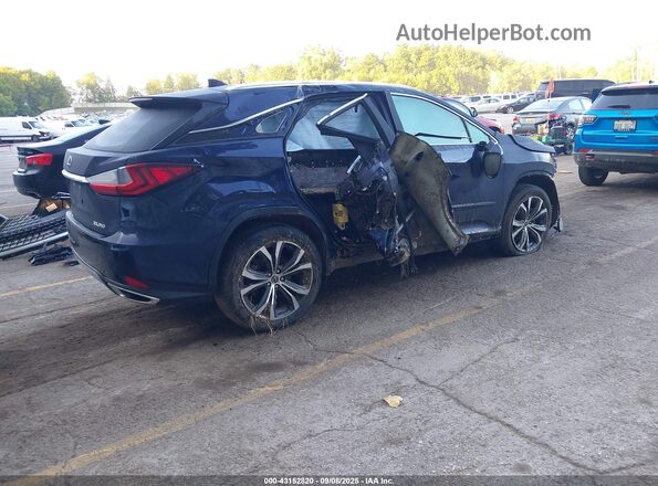 2T2HZMDA7MC285032 2021 LEXUS RX Синий Задняя правая четверть