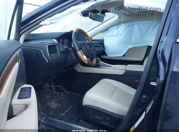 2T2HZMDA7MC285032 2021 LEXUS RX Синий Вид салона спереди