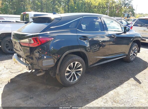 2T2HZMDA7MC298556 2021 LEXUS RX 350 Black უკანა მარჯვენა