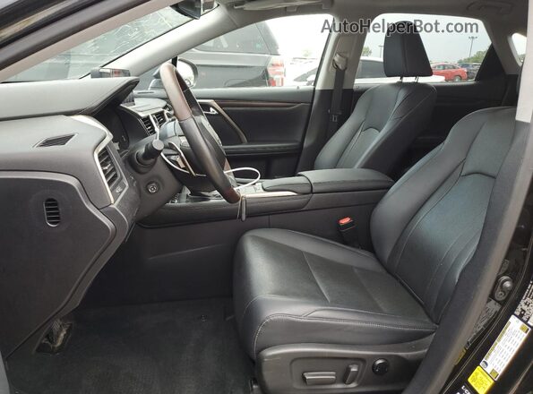 2T2HZMDA8MC291017 2021 LEXUS RX Black Front interior view