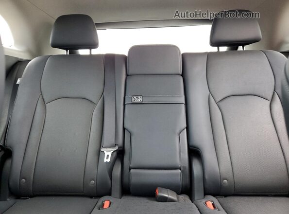 2T2HZMDA8MC291017 2021 LEXUS RX Black Rear seats view