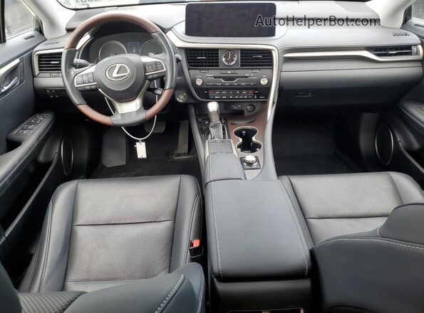 2T2HZMDA8MC291017 2021 LEXUS RX Black Dashboard view