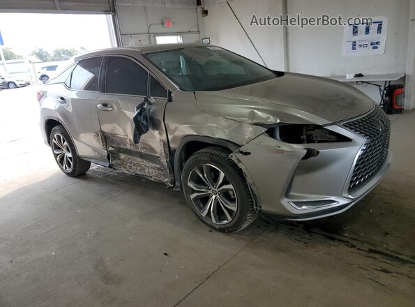 2T2HZMDA8MC302226 2021 LEXUS RX Серебряный Передняя правая четверть