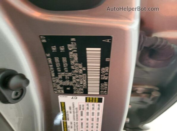 2T2HZMDA8MC302226 2021 LEXUS RX Серебряный Вид наклейки с VIN-кодом