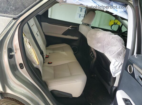 2T2HZMDA8MC302226 2021 LEXUS RX Серебряный Вид задней части салона