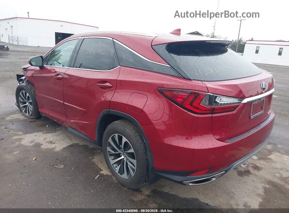 2T2HZMDA9MC272508 2021 LEXUS RX 350 Красный Задняя левая четверть