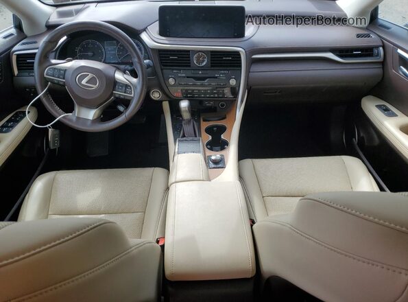 2T2HZMDAXLC248913 2020 LEXUS RX Blue Вид панелі приладів