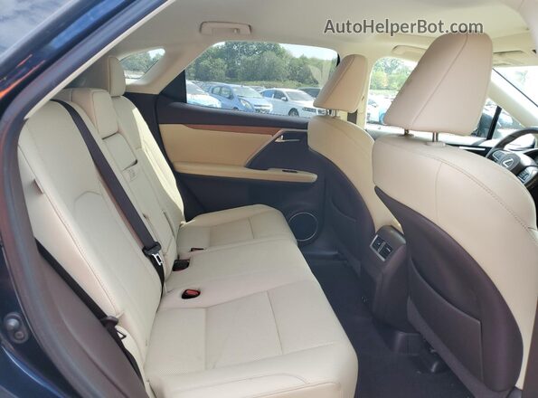 2T2HZMDAXLC248913 2020 LEXUS RX Blue Вид задньої частини салону
