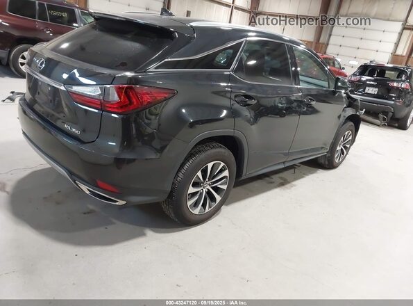 2T2HZMDAXMC260139 2021 LEXUS RX 350 Черный Задняя правая четверть