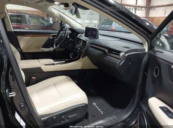 2T2HZMDAXMC260139 2021 LEXUS RX 350 Черный Вид салона спереди