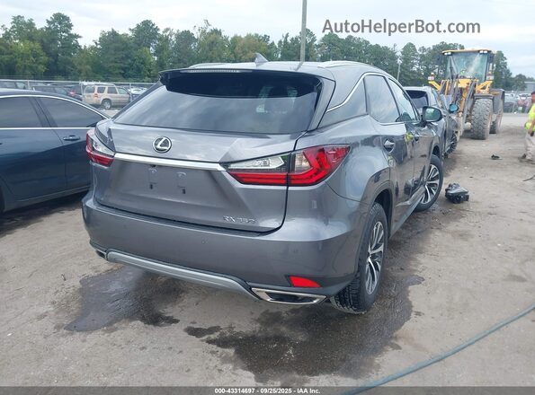 2T2HZMDAXNC360369 2022 LEXUS RX 350 Gray Հետևի աջ