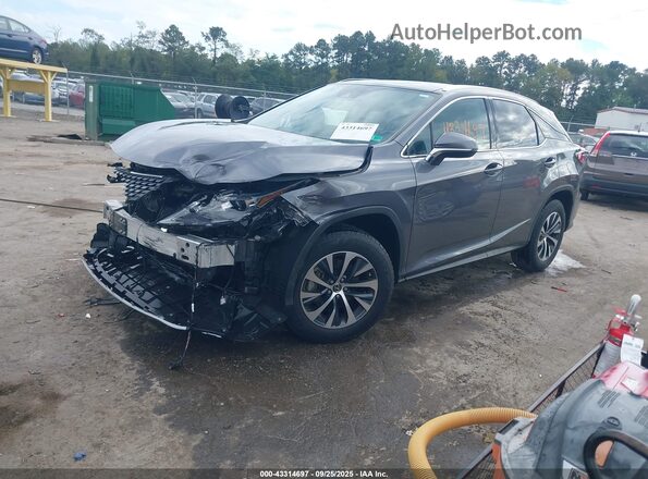 2T2HZMDAXNC360369 2022 LEXUS RX 350 Gray Առջևի ձախ երեք քառորդ տեսարան