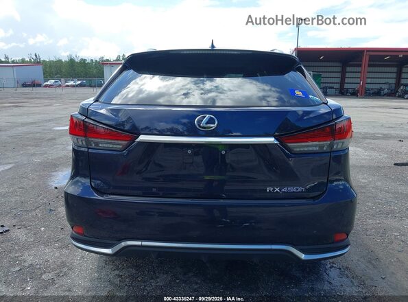 2T2JGMDA0NC072254 2022 LEXUS RX 450H Синий 