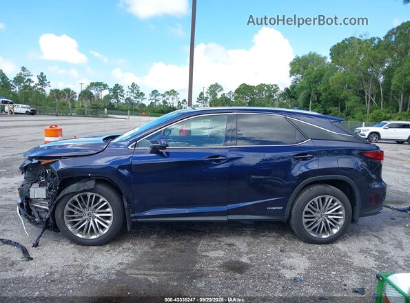 2T2JGMDA0NC072254 2022 LEXUS RX 450H Синий 