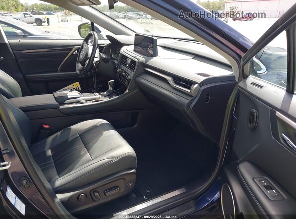 2T2JGMDA0NC072254 2022 LEXUS RX 450H Синий Вид салона спереди
